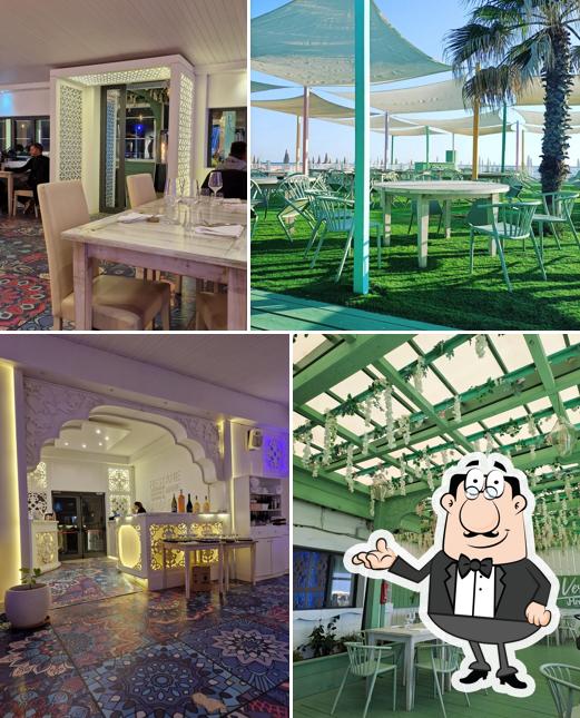 Dai un'occhiata agli interni di Amo by Amare Holi Beach