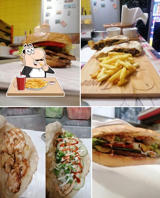 Patatine fritte al Fast food HAMBY