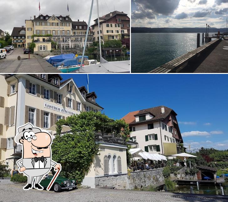 Gli esterni di Gasthof Hirschen am See