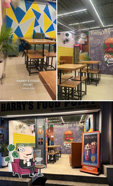 The interior of Harry's Food Point