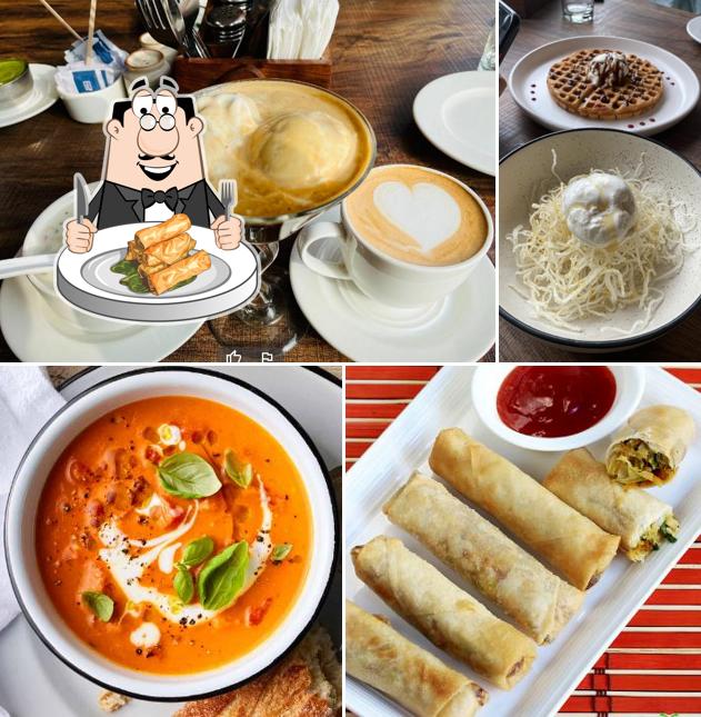 Spring rolls at Hotel Center Point