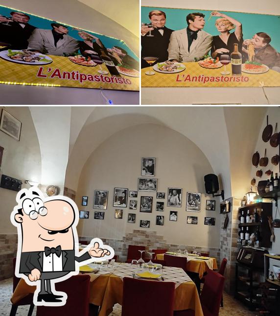 Gli interni di L'antipastoristo...cucina Casereccia