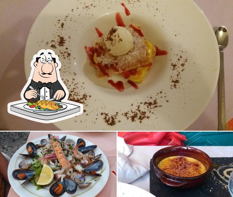 Pizzeria Ristorante Al Marinaio offre un menu per gli amanti del pesce