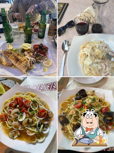 Salmone grigliato al Trattoria Da Maurizio