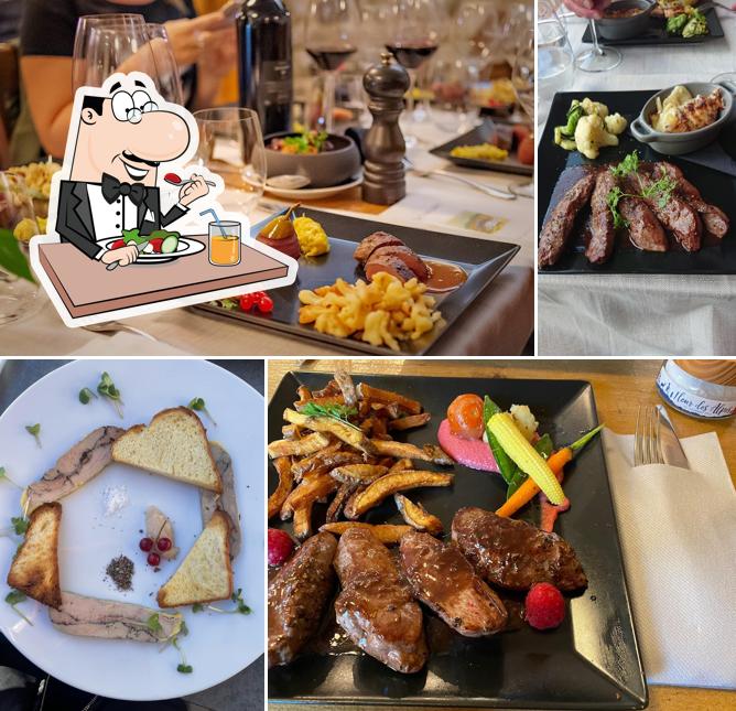 Cibo al Café des Alpes Gryon