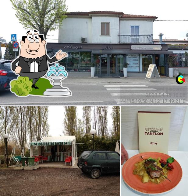 Gli esterni di Ristorante Trattoria Pizzeria Tantlon