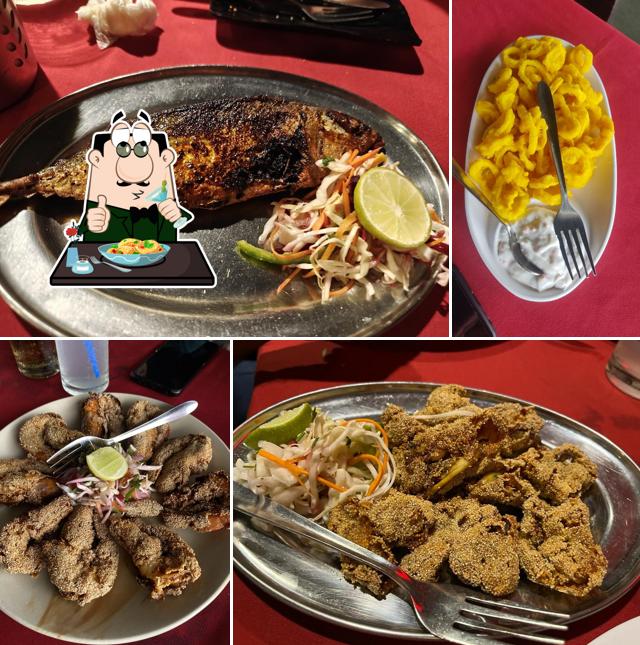 Macaroni and cheese at Seamen's Nest