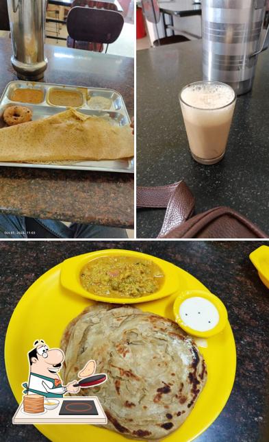 Pancakes at Uduppi Hotel