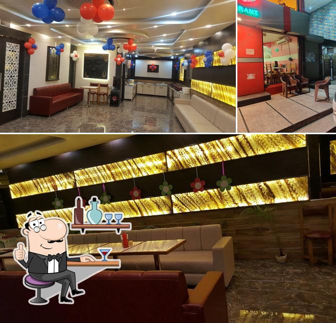 Take a seat at one of the tables at Treat Restaurant