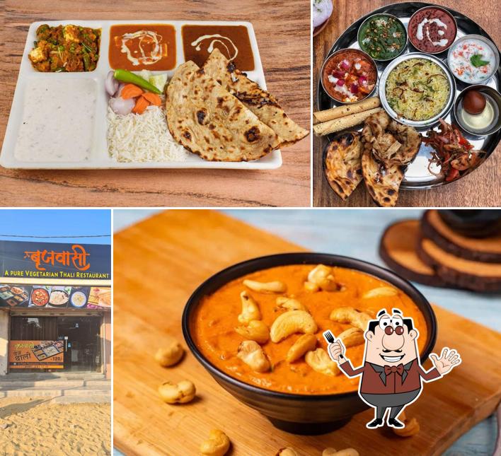 Food at Brijwasi A Pure Vegetarian Restaurant