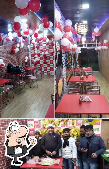 The interior of Da Pizza Hub