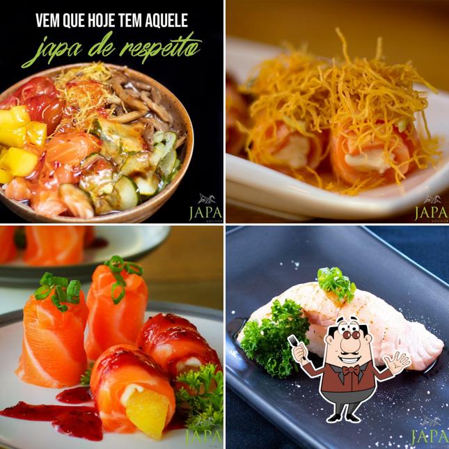 Platos en Japa Lounge