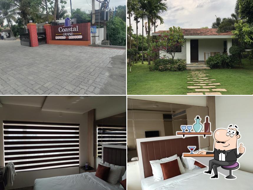 The restaurant's interior and exterior