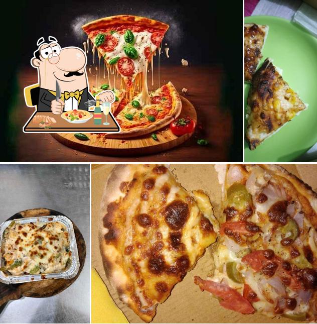 Food at Da moon light pizza