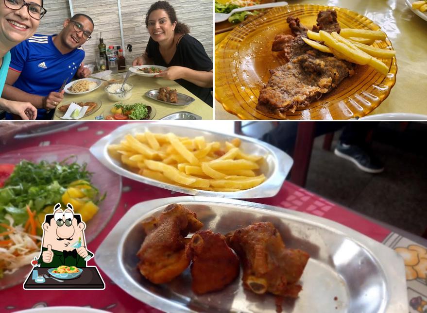 Comida em Restaurante da Léia