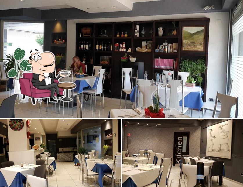 Gli interni di A Casa Di Luca