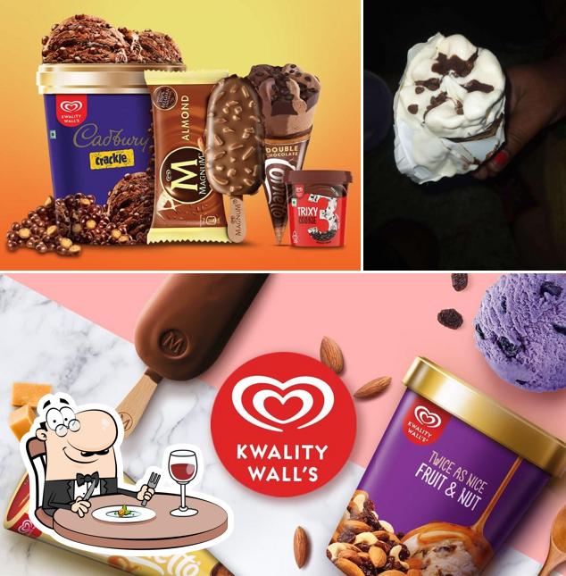 Food at Kwality Wall's Ice Cream And More