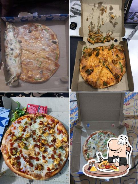 Try out pizza at Anil's Fast Food & Ice Cream