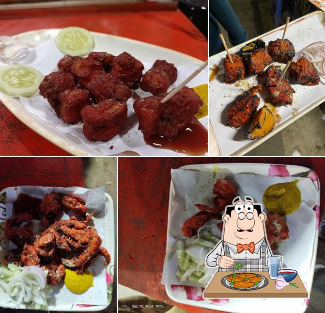 Chicken wings at Fish bar