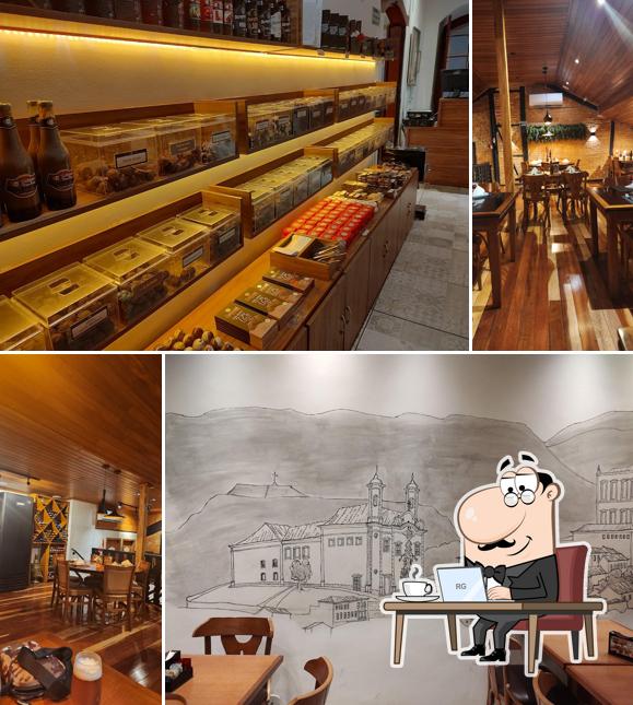 Veja imagens do interior do Le Chalet Fondue & Bistrô