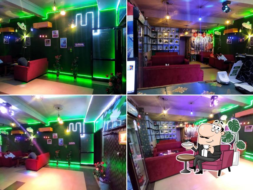 The interior of The Aana's Cafe