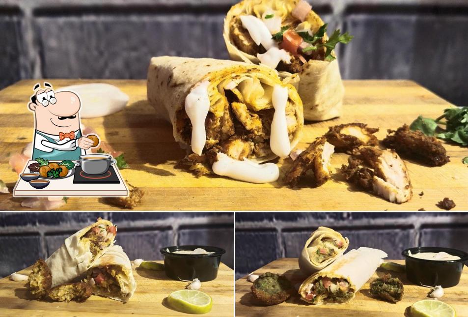Falafel at The Big Bite Shawarma