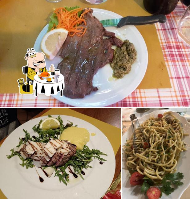 Cibo al Trattoria la Colomba