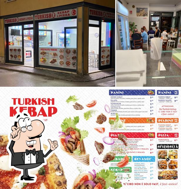 Questa è la immagine che presenta la interni e cibo di Turkish Kebab & Pizza