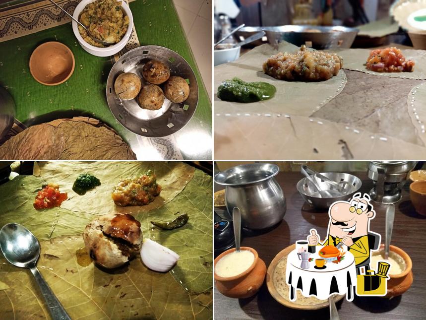 Meals at Baati Chokha Restaurant (Taste of Banaras)