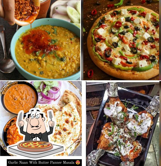 At Baithak a Family Restaurant & Cafe, you can enjoy pizza