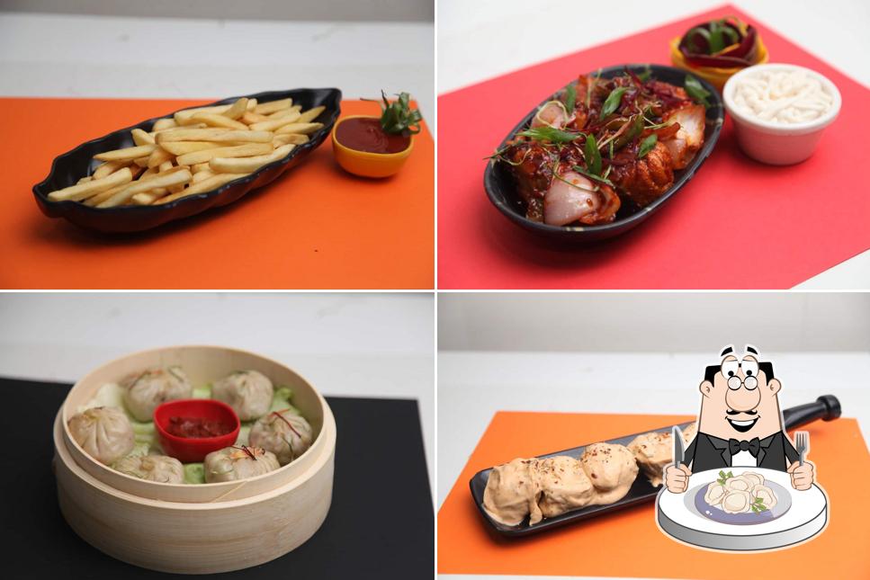 Dumplings at Momo Nation Cafe