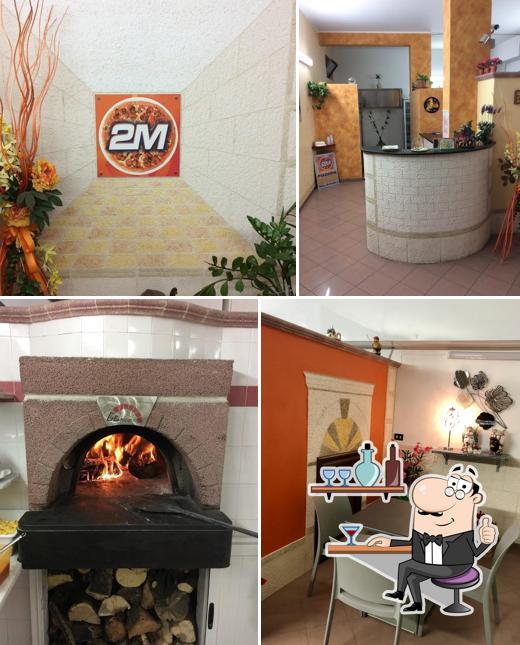 Gli interni di Pizzeria 2M Peppuccio e Paolo Miranda