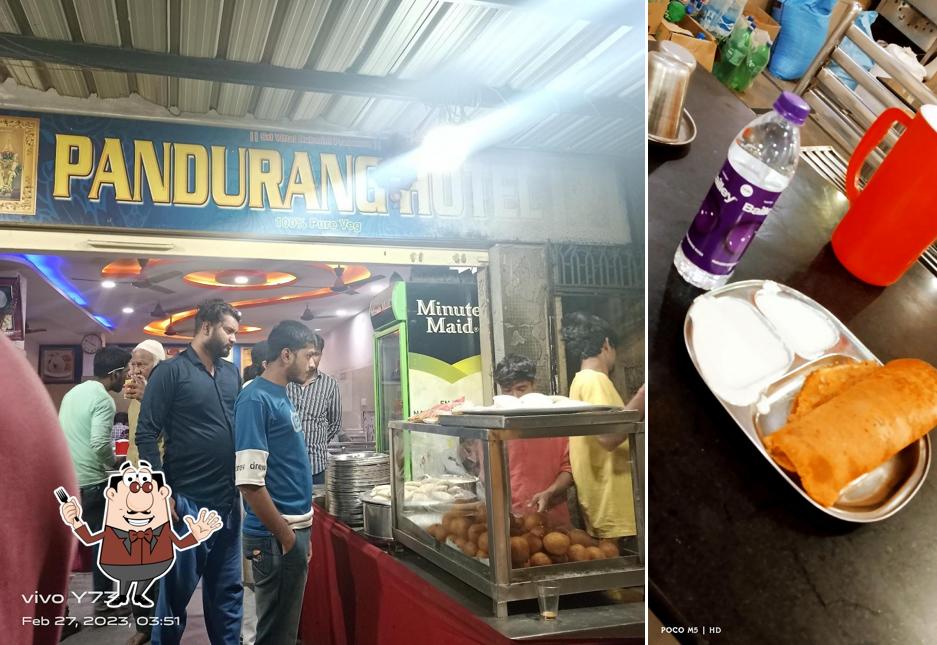 Food at Pandurang Hotel