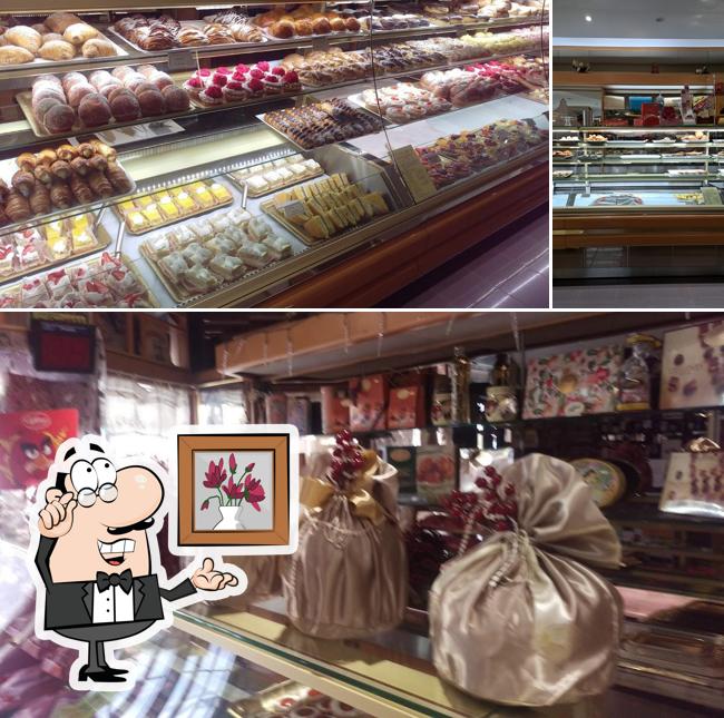 Gli interni di Pasticceria Pagoda