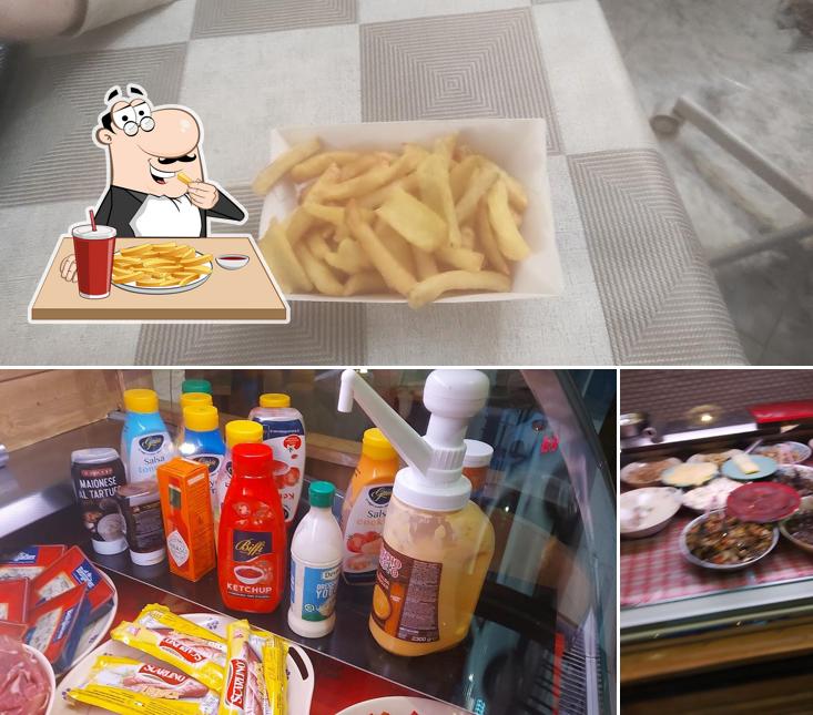 Patatine fritte al Pizzeria Queen's