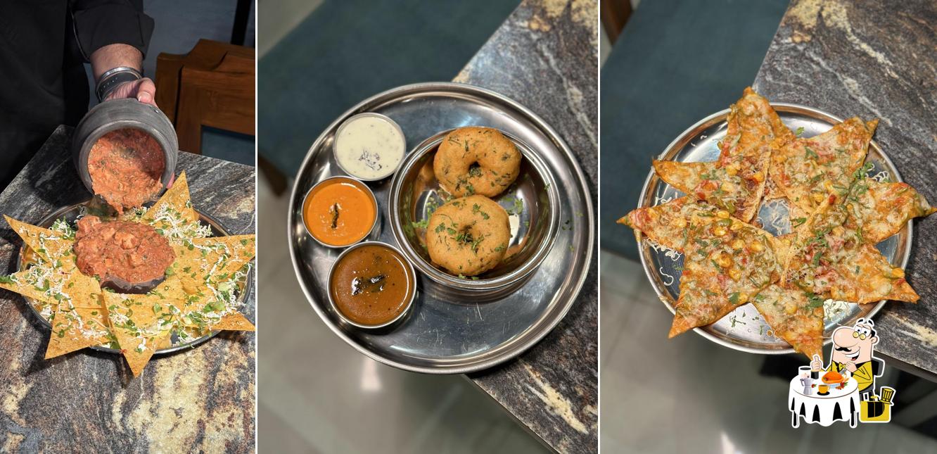 Food at Umiya Dosa & Bhaji pav