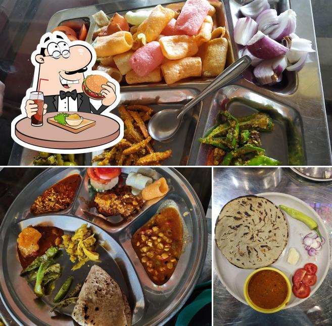 Try out a burger at hotel Ashapura