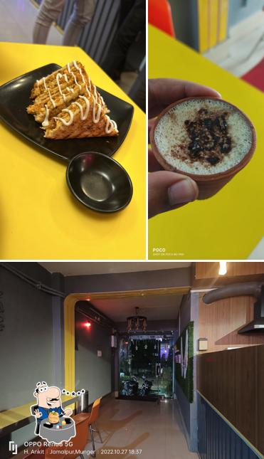 The image of food and exterior at चाय सुट्टा बार जमालपुर