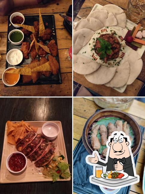 Food at Nuts and Brew