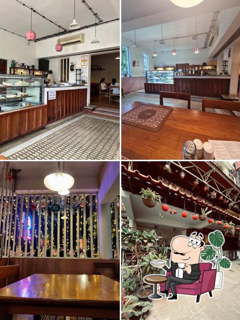 The interior of Cafe CakeBee