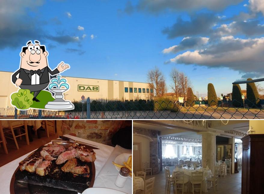 La immagine di esterno e cibo da Albergo Ristorante Il Patino