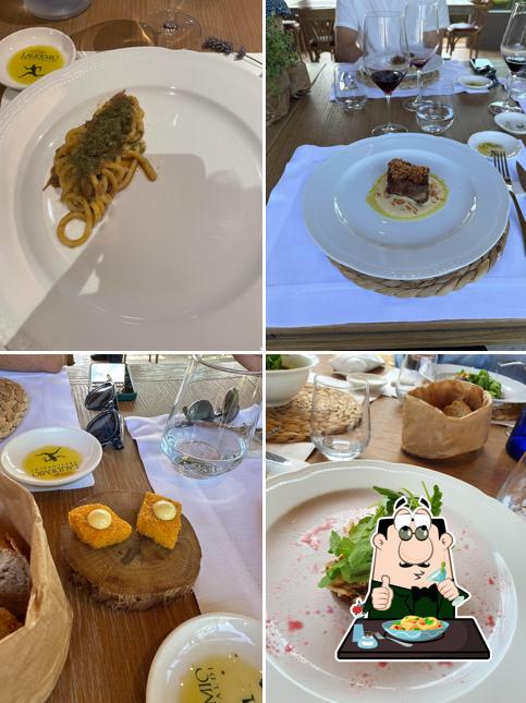 Cibo al Tenuta Perano - Frescobaldi