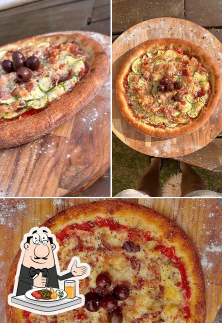 Esta é a foto ilustrando comida e interior no Pizza da Torre