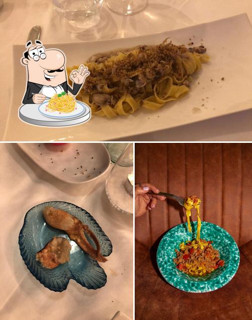 Spaghetti alla carbonara al Ristorante Da' Vi'