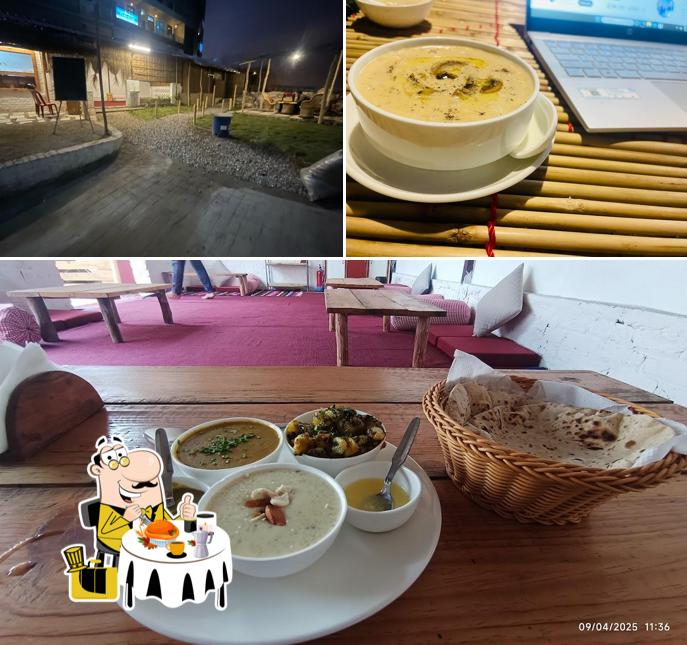 The photo of food and interior at iDa Art House Cafe