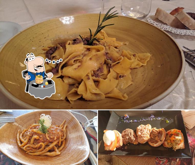 Platti al Ristorante Logge Vasari