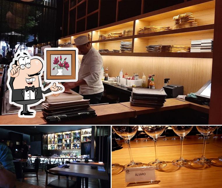 O TATÁ Sushi se destaca pelo interior e vinho