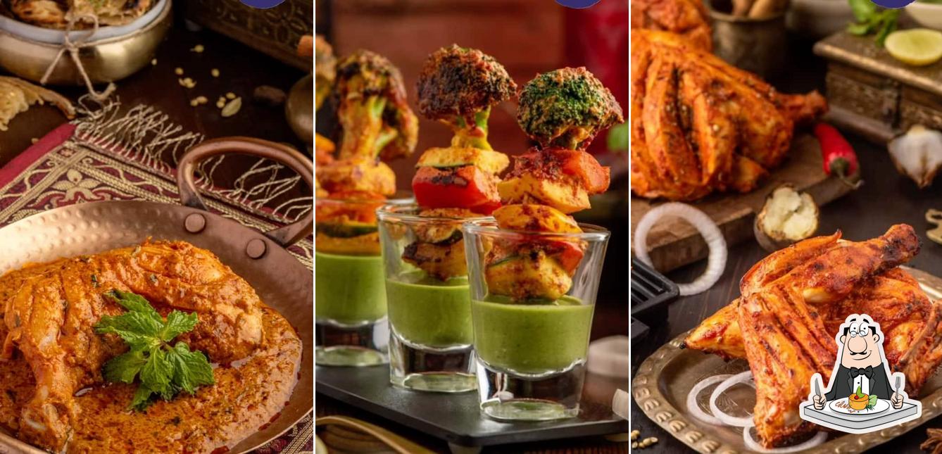 Food at The Great Kabab Factory
