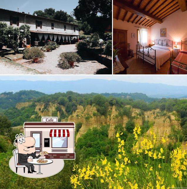Puoi goderti l'aria fresca dal dehors di Agriturismo Osteria le Balze