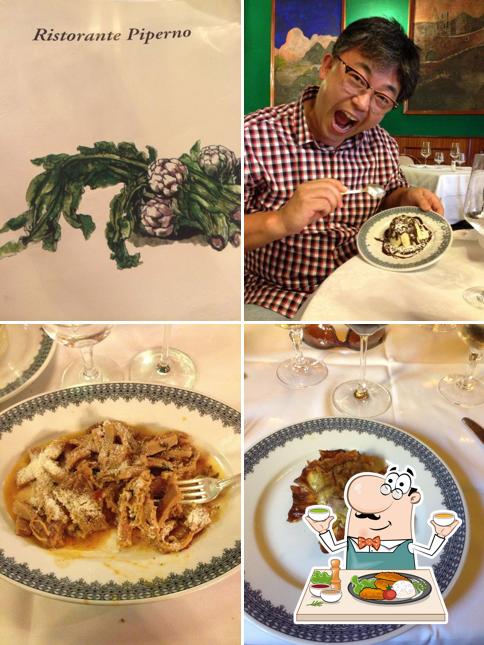 Platti al Ristorante Piperno